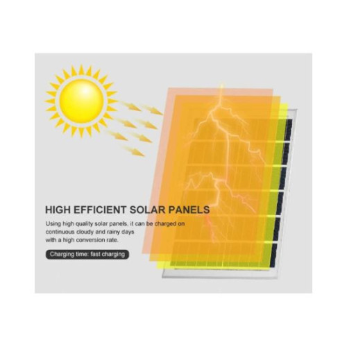 Светильник прожектор ETD T200 на солнечной батарее Solar Light 200 Вт